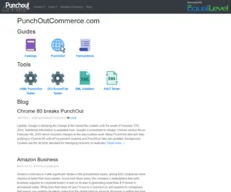 Punchoutcommerce.com(PunchOutCommerce) Screenshot