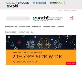 Punchsoftware.com(Home Design Software for PC and Mac) Screenshot