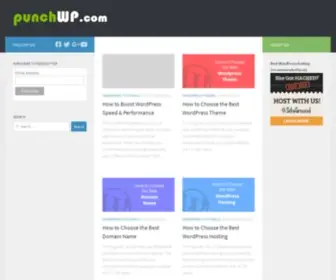 Punchwp.com(WordPress guides) Screenshot