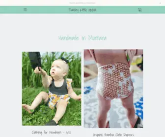 Punchylittlehippie.com(Punchy Little Hippie Cloth Diapers and Clothing) Screenshot