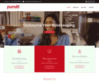 Punditbookkeeping.com(Bookkeeping Services) Screenshot