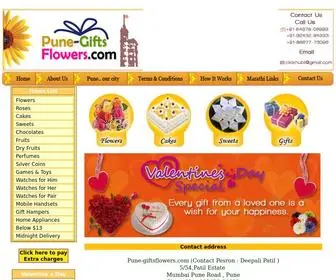 Pune-Giftsflowers.com(Send Gifts to Pune) Screenshot