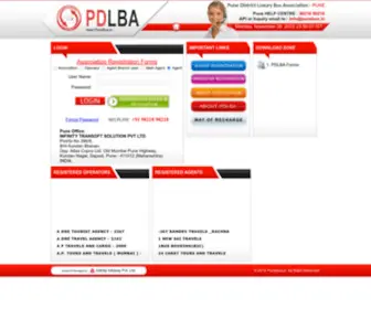 Punebus.in(PDLBA Bus Booking) Screenshot