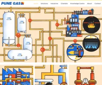 Punegas.com(Pune Gas) Screenshot