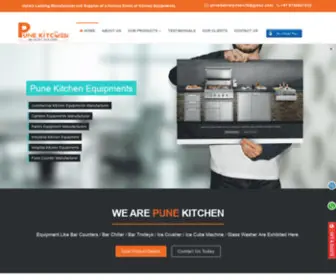 Punekitchen.com(Kitchen Equipment Manufacturers in Pune) Screenshot