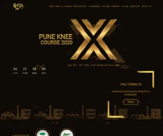 Punekneecourse.com(Pune Knee Course) Screenshot