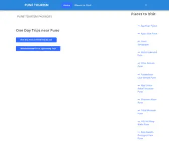 Punetourism.co.in(Pune Tourism Packages) Screenshot