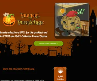 Pungentpumpkingz.com(My Site) Screenshot