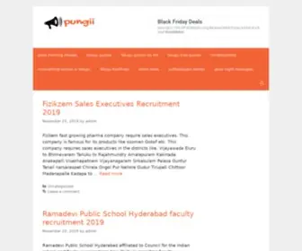 Pungii.com(Home) Screenshot