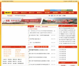 Puning.gov.cn(普宁市政府网站) Screenshot