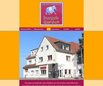 Punjab-Garden.de(Indisches Restaurant in Haltern Flaesheim) Screenshot