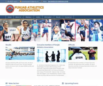 Punjabathletics.com(Lets Run for Punjab) Screenshot