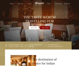 Punjab.com.au(Indian Restaurant Perth) Screenshot