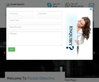 Punjabdetective.com(Detective Agency in Jalandhar) Screenshot