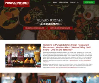 Punjabikitchen.co.nz(Punjabi Kitchen Indian Restaurant Henderson) Screenshot