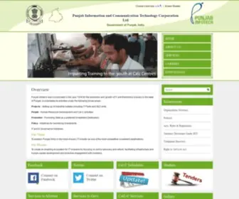 Punjabinfotech.in(Home) Screenshot