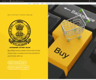 Punjablotteryshop.com(Punjab diwali bumper ticket) Screenshot