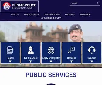 Punjabpolice.gov.pk Screenshot