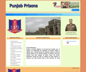 Punjabprisons.org(Prison) Screenshot