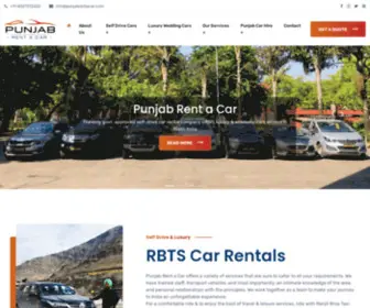 Punjabrentacar.com(Punjab Rent a Car) Screenshot