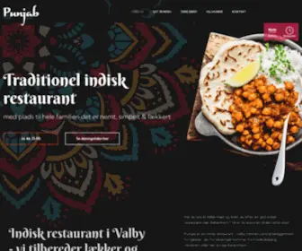 Punjabrestaurant.dk(Punjabrestaurant) Screenshot