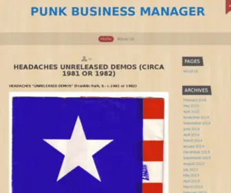 Punkbusinessmanager.com(Punkbusinessmanager) Screenshot