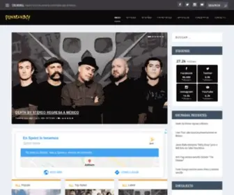 Punkeando.com.mx(Medio digital independiente fundado en la ciudad de méxico en 2013) Screenshot
