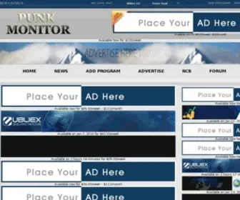 Punkmonitor.com Screenshot