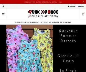 Punkmybabe.com.au(Australian online store) Screenshot