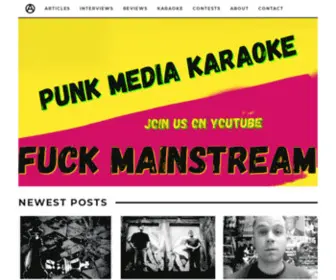 Punkrockinterviews.com(Punk Rock Interviews) Screenshot