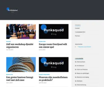 Punksquad.nl(Home • Punksquad) Screenshot