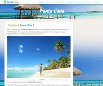 Punta-Cana.fr(Punta Cana) Screenshot