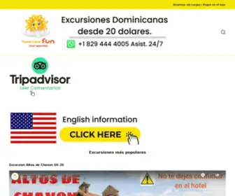 Puntacanafun.com(Punta Cana Fun) Screenshot