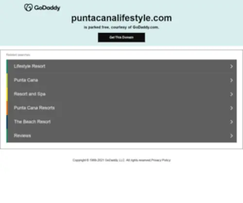 Puntacanalifestyle.com(Puntacanalifestyle) Screenshot