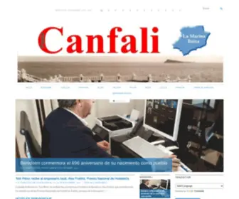 Puntacanfali.co(Punta Canfali) Screenshot