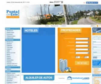 Puntadeleste.com(Punta del Este) Screenshot