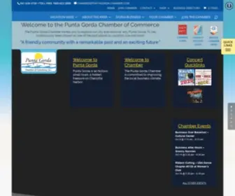 Puntagordachamber.com(Punta Gorda Chamber of Commerce) Screenshot