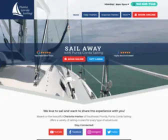 Puntagordasailing.com(Punta Gorda Sailing) Screenshot