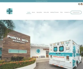 Puntamitahospital.com(Caring For Life) Screenshot