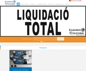 Puntdetrobada.com(E.Leclerc Punt de Trobada Centre Comercial a Andorra) Screenshot