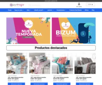 Punthogar.es(Textil de Hogar y Ropa de Cama) Screenshot