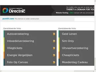 Puntil.com(At Directnic) Screenshot