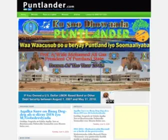 Puntlander.com(Just another WordPress site) Screenshot