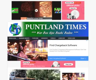 Puntlandtimes.ca(Puntlandtimes) Screenshot