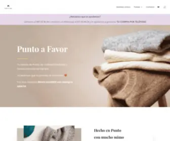 Puntoafavor.es(Punto a Favor) Screenshot