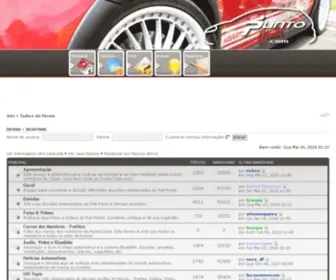 Puntoclube.com(Punto Clube Fiat) Screenshot