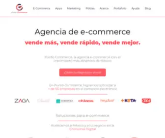 Puntocommerce.com(Agencia de e) Screenshot