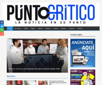 Puntocriticodiario.com.mx(Diario Punto Critico) Screenshot