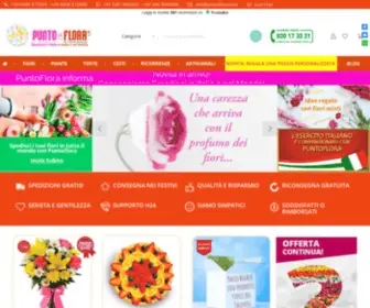 Puntoflora.com(Consegna fiori a domicilio) Screenshot