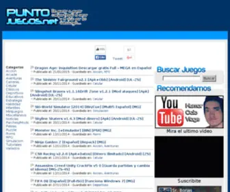 Puntojuegos.net(Descarga Gratis Juegos para PC Full) Screenshot